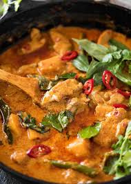 thai red curry with en recipetin