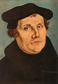 Lukas Cranach der Ältere: Portrait Martin Luther, 1529, Galleria degli ...