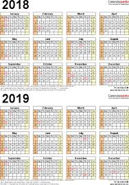 2017 2018 2019 3 Year Calendar Swifte Us