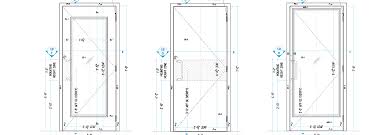 interior doors drawings with