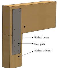 glulam timber structure considered in