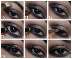 purple gold smokey eye makeup tutorial