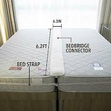 bed bridge for adjustable bed twin bed