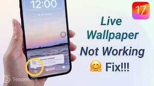 fix ios 17 live wallpapers not working