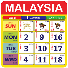 public holidays 2024 calendar msia