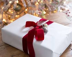 beautifully wrapped gift box