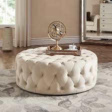 Read on to see our picks for best coffee table ottomans, whether they're leather, round, tufted, or square. Tufted Ottoman Beige Velvet Ottoman Coffee Table Tufted Cocktail Ottoman Round Ottoman Pouf Small