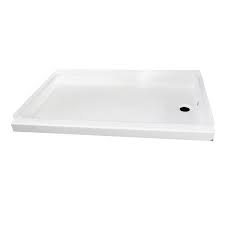 Specialty recreation sp2432wc shower pan 24x32 cntr drain white high impact abs. Abs Shower Pan 24 X 32 X 4 3 8 White With Right Drain Camping World