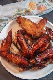 honey baked turkey wings cooked by