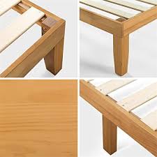 Zinus Moiz Wood Platform Bed Frame