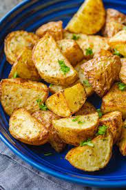 crispy air fryer roasted potatoes