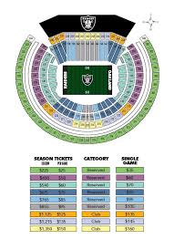Oakland Coliseum Seating Chart Raiders Facebook Lay Chart