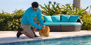 A second good option is to use liquid pool chlorine, which is sodium hypochlorite without additives (unlike laundry bleach). The Benefits Of Liquid Chlorine Pool Shock