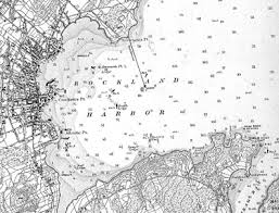 Chart Of Rockland Harbor Penobscot Bay History Online