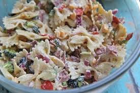 bacon cheddar ranch pasta salad recipe