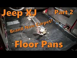 jeep cherokee xj floor pan replacement