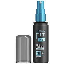 maybelline new york fit me matte poreless setting spray 24h oil control formula with witch hazel transfer proof 60 ml