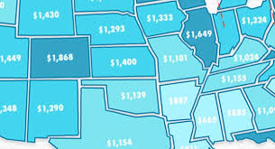 This Map Shows The Average Cost Of Child Care In Each State