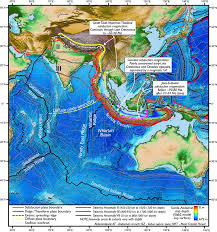 tectonic map of the indian ocean