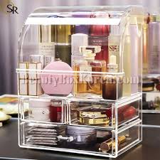 makeup organizer with cover 1ea