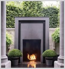 Outdoor Fireplace Ideas Small Modern