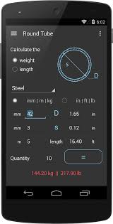 steel weight calculator apk for android