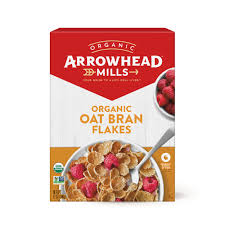 low fat organic oat bran flakes cereal