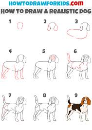 to draw a dog easy drawing tutorial