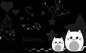 48+] Cute Wallpapers Black and White on ...