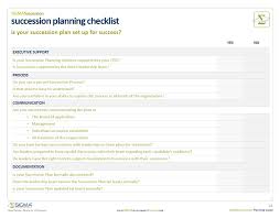 Succession Planning Template Sigma Assessment Systems