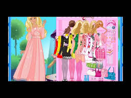 dress up games celebrities barbie