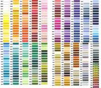 Printable Brother Thread Color Chart Brother Embroidery