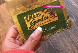 free 10 olive garden gift card free