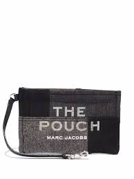 marc jacobs the pouch denim makeup bag