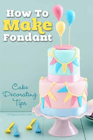 easy recipe and cake decorating tips