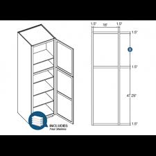 kcd shaker pantry cabinets