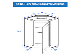 lazy susan dimensions sizes