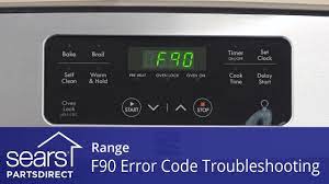 Troubleshooting an F90 Error Code on a Range - YouTube