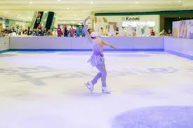 sm fairview launches mini ice rink