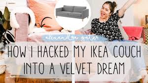 Touch device users, explore by touch or with swipe gestures. Hacking My Ikea Couch Into A Velvet Dream Companies That Hack Ikea Furniture Youtube