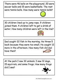 2nd Grade Math Worksheets Easy Word