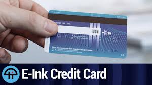 A credit card is a form of payment card issued to customers for enabling them to make payments to merchants for goods and services. Us Bank Testing Anti Fraud Credit Cards With E Ink Displays Youtube
