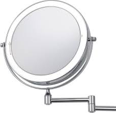 wall mounted bathroom mirror led makeup