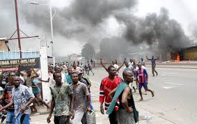 République démocratique du congo kinshasa. Kinshasa Congo Is Locked Down As Protests Erupt Against Joseph Kabila The New York Times