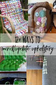 12 ideas for how to repair upholstery