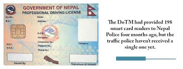 smart driving licenses lacking