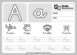 aprender las letras del abecedario