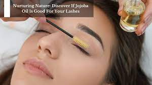 jojoba oil is good for your lashes