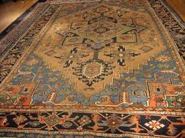 navy heriz antique persian rug