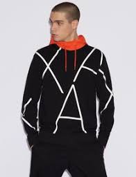 Discover armani exchange at asos. Armani Exchange Sweatshirt With Contrasting Hood Hoodie For Men A X Online Store